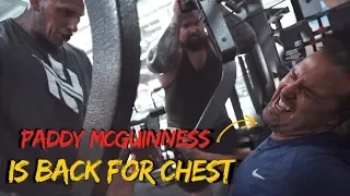 FULL CHEST WORKOUT WITH PADDY MCGUINNESS & MARTYN FORD