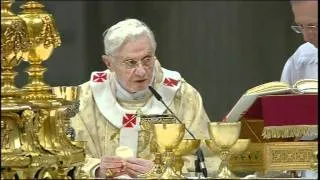 Benedict XVI. Christmas mass 24.12.2011
