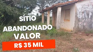 ESSE SÍTIO ABANDONADO ESTÁ À VENDA! VALOR BEM BARATO 35 MIL (SALGADO SERGIPE)