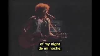 BOB DYLAN - GIRL FROM THE NORTH COUNTRY (LIVE 1986) - ESPAÑOL ENGLISH