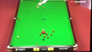 Best snooker Trick shot - world championship 2017. Ronnie O'Sullivan v Shaun Murphy