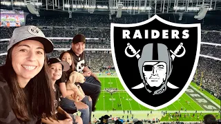 RAIDERS VS. CHARGERS | OUR FIRST NFL GAME!