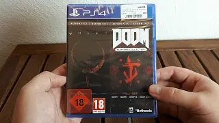 PS4 id Action Pack Vol. 1 (Quake + DOOM Slayers Collection) Unboxing German