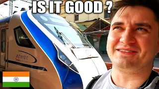 Foreigners First Impression Of The Vande Bharat Express Train 🇮🇳