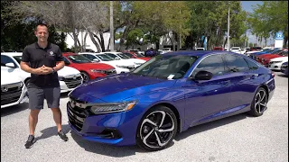 Is the 2021 Honda Accord Special Edition a better sedan than a Camry?