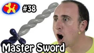 Balloon Master Sword - Balloon Animal Lessons #38 ( globoflexia - espadas con globos)