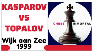 KASPAROV vs TOPALOV. Wijk aan Zee, 1999.