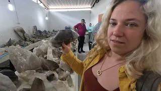 Rockhounding in Brazil - Crystal Shopping and the Tourmaline Mine Dump