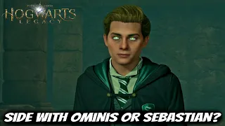 Hogwarts Legacy - Side with Ominis or Sebastian? In The Shadow of Time Quest | (Both Outcomes)