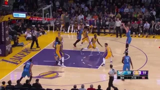 Timofey Mozgov Highlights [Oklahoma City Thunder vs Los Angeles Lakers | 23.11.2016]
