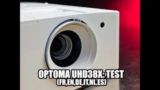 🔥🔥Optoma UHD38x test / review (colors, contrast, brightness,  input lag, calibration,...) #optoma