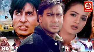 Amitabh Bachchan, Ajay Devgan {HD}- 90s Action Full Bollywood Movie | Pooja Batra, Amisha Patel