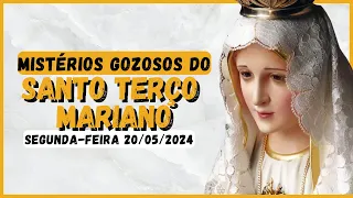 SANTO TERÇO MARIANO 🙌 MISTÉRIOS GOZOSOS 🙏 SEGUNDA-FEIRA 20/05/2024