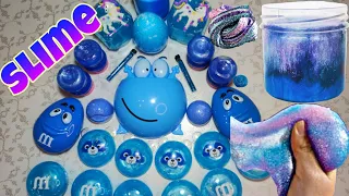 Blue Slime Mixing ! Mixing Random Things into Slime !! Синий Слайм