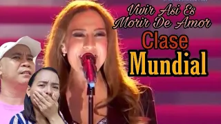 Reacción a Monica Naranjo 🇪🇸 Vivir Asi Es Morir De Amor (Gala 60 Años TVE) Spanish Diva (Tine&Franz)