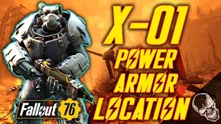 X-01 Power Armor Location In Fallout 76 (SPOILERS)