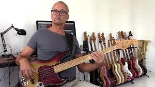 L382 Hip A7 bass groove with Harmonics tutorial