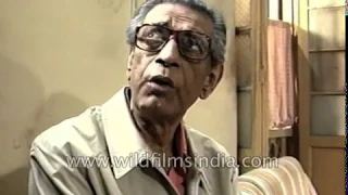 Satyajit Ray - the only Indian director with an honorary Oscar Award in action