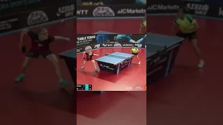 The incredible teen! Felix Lebrun VS Hugo Calderano #antalya #pingpong #felix