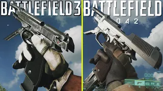 Battlefield 2042 vs Battlefield 3 Weapons Comparison