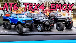 Cross RC AT6 Vs EMO X3 Vs Traxxas TRX4