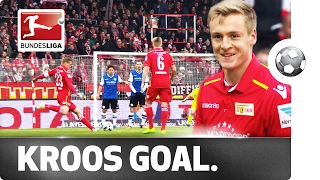 What a Free Kick! Kroos Picks Out the Top Corner