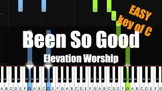 [Synthesia] Elevation Worship - Been So Good (Key of C) - Piano Easy Tutorial