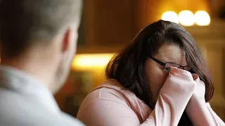 Tearful meeting for pair forever linked by face transplant