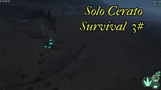 Solo Cerato Survival Part 3# | The Isle Evrima | Ceratosaurus Gameplay | Gateway