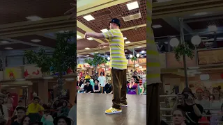 Popping dance freestyle