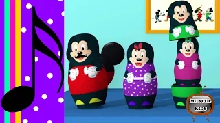 Finger Family Matryoshka Mickey Mouse 3D || Muncul Kids Channel