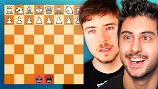 MR BEAST'İ SADECE VEZİR VE ŞAHLA YENDİM!!