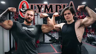 Training With Mr.Olympia + Ice Bath Ft. Chris Bumstead