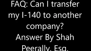 How to transfer my I-140 from one company to another? Priority Date Transfer and H4 EAD