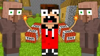 JAK PRZETRWAĆ Z RĘKOMA TNT w Minecraft SUPER TNT PRANK!