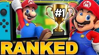 Ranking EVERY Single Mario Game On Switch! (2022 Edition)