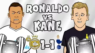 🎙️RONALDO vs KANE🎙️Real Madrid vs Tottenham 1-1 (Champions League Parody 2017)