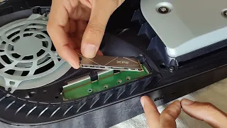 Improve your PS5 with a 2TB SSD Cleaning and thermal test before and after to increase performance