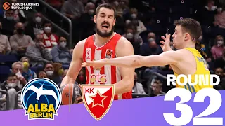 ALBA holds off Zvezda! | Round 32, Highlights | Turkish Airlines EuroLeague