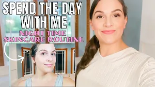 SPEND THE DAY WITH ME | NIGHT TIME SKINCARE ROUTINE FOR SMOOTH SKIN | THE SIMPLIFIED SAVER