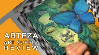 Arteza Art Supply Review & Self-Indulgent OC Art