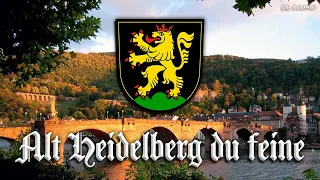 Alt Heidelberg du feine [German student song][+English translation]