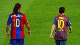 Messi vs Ronaldinho |  Who Is The Barcelona King?
