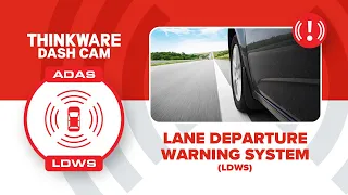 THINKWARE FEATURE VIDEO: ADAS LDWS LANE DEPARTURE WARNING