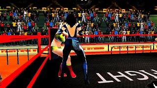 Women wrestling  Wwe //Digital wrestling ring fighting Women vs women //2021