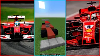 Minecraft como HACER UN COCHE DE F1 en 1 MINUTO