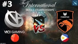 ЖЕСТКИЕ ПОЦЫ | Vici Gaming vs TnC #3 (BO3) The International 2019