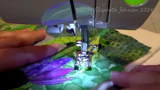 Cone Flowers - Making an Art Quilt