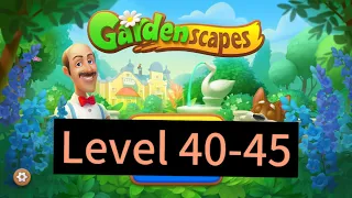 Garden Scapes 😎 Level 40-45 💍#subscribe #gardenscapes