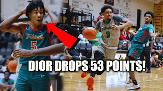 Double Overtime Game Winner Dior Johnson 53 Points Clarendon vs New Mexico Juco Full GAME